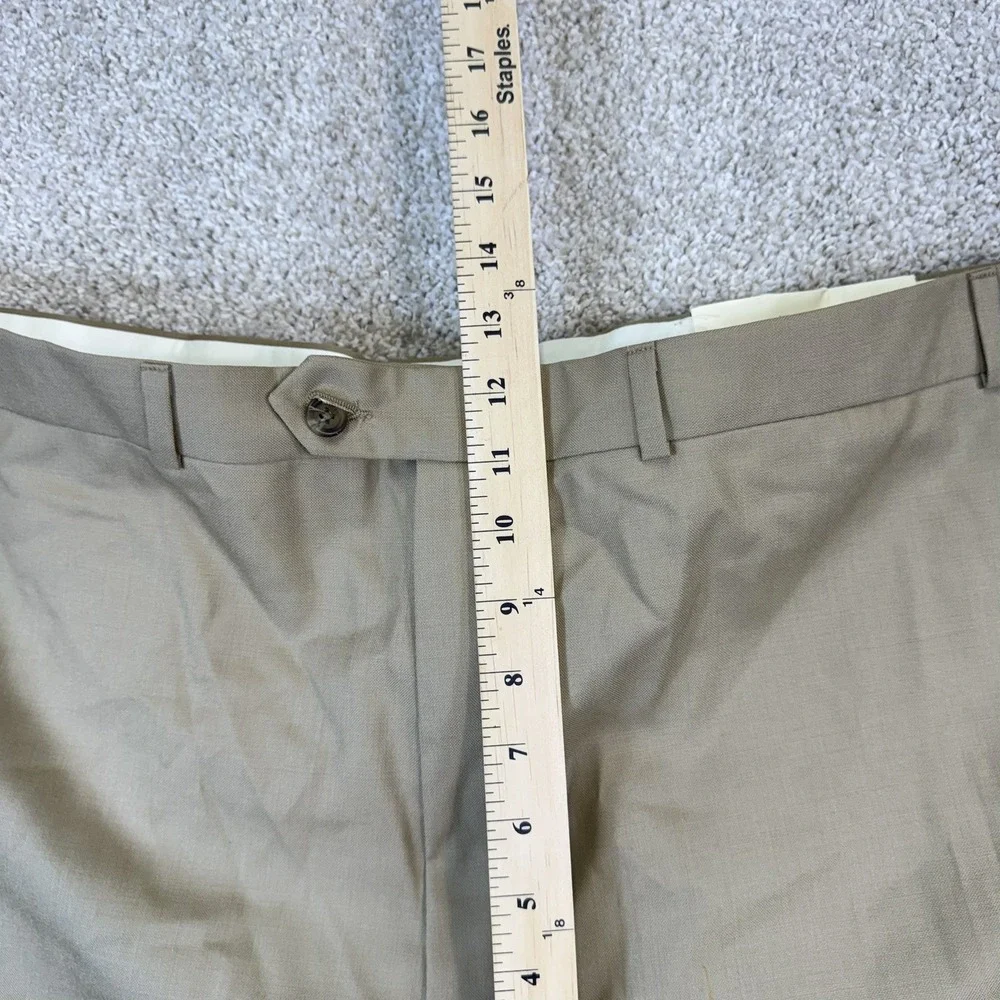 Lauren Ralph Lauren Dress Pants‎ Men 42x32 Tan Khaki Straight Leg Union Made